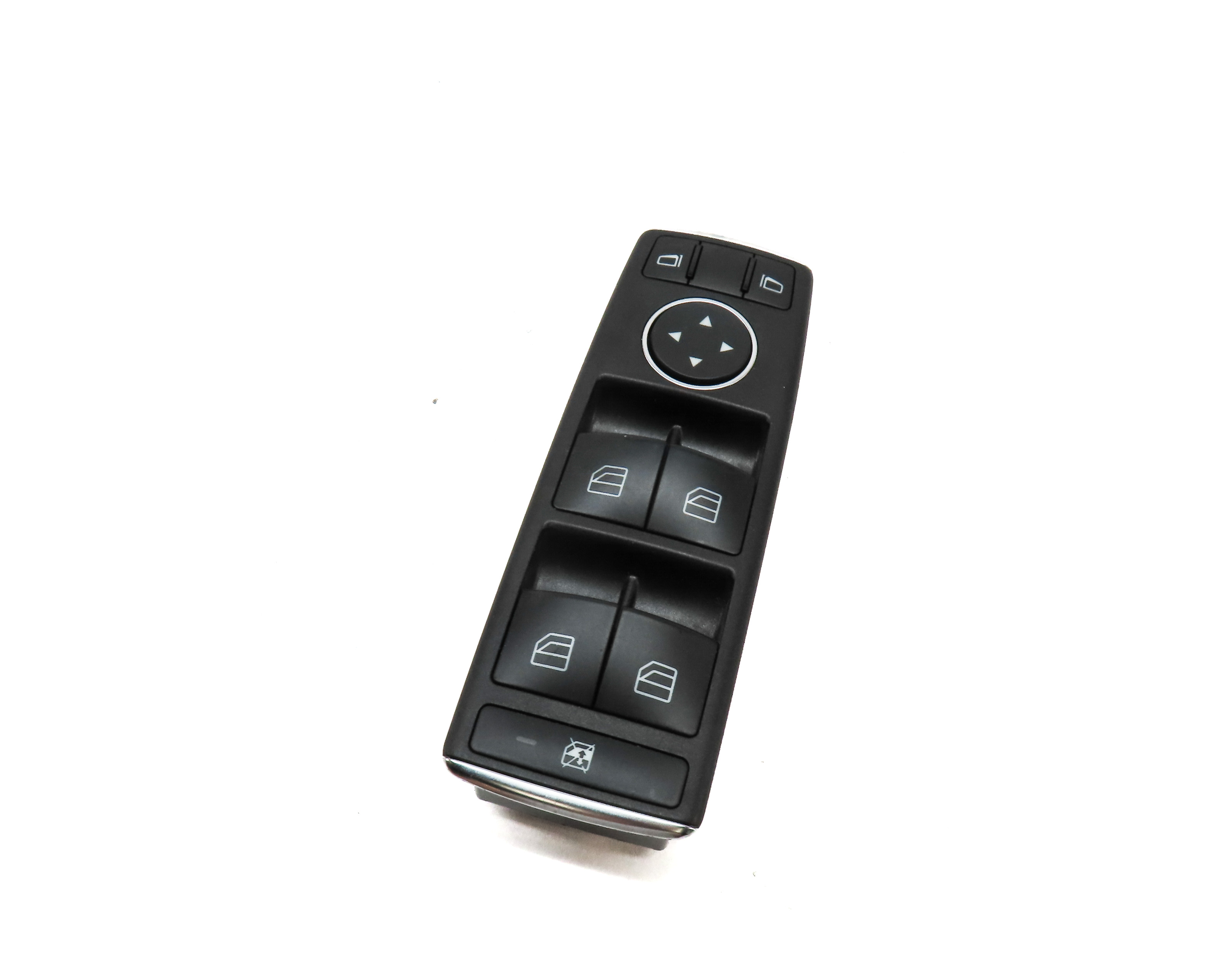 2011 MERCEDES GLK350 (X204) FRONT LEFT DRIVER MASTER WINDOW SWITCH (BLACK) — exact item pictured